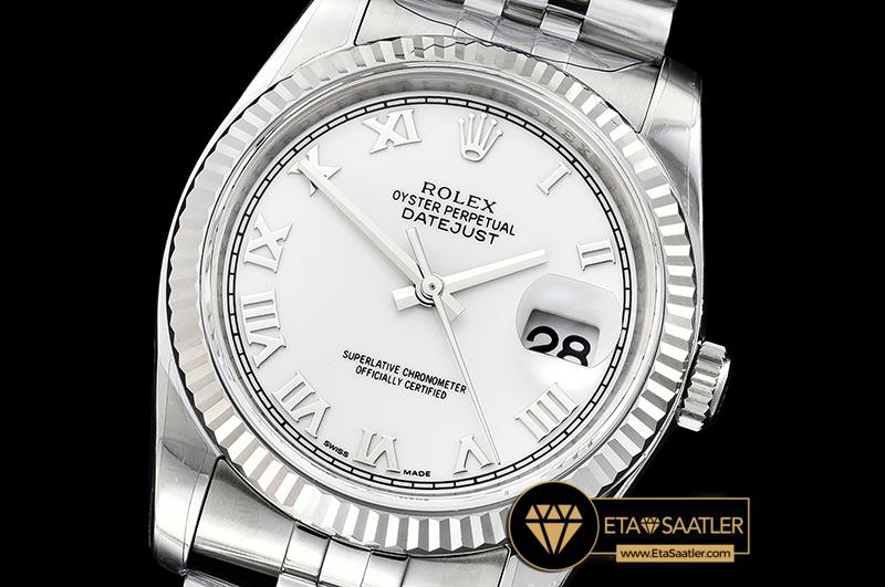 RDJ0307D - DJ 36mm Jub Fluted SSSS Wht Roman ARF A3135 - 01.jpg